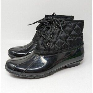 Skechers women's duck boots size 8 black